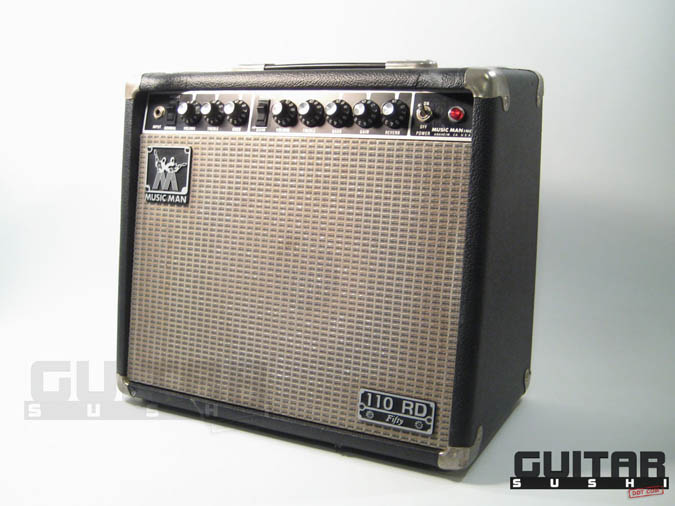 1982 Music Man 110 RD Fifty Vintage Tube 50 Watt Guitar Amplifier 10 inch speaker foot switch Musicman [GUITAR SUSHI] Maintaining a wide-stance since 2006 | www.guitarsushi.com