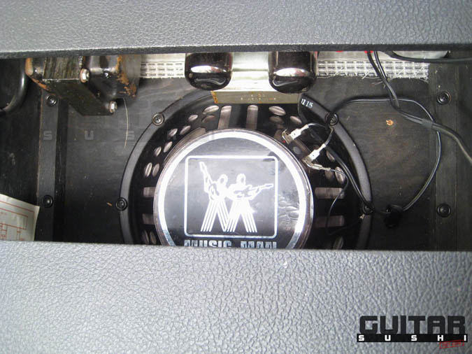 1982 Music Man 110 RD Fifty Vintage Tube 50 Watt Guitar Amplifier 10 inch speaker foot switch Musicman [GUITAR SUSHI] Maintaining a wide-stance since 2006 | www.guitarsushi.com