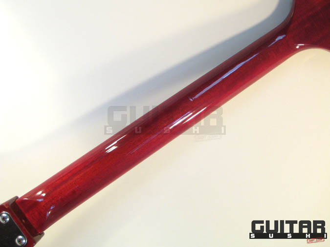Vintage 1975 Electra 2236 Flying Wedge V Electric Guitar with Original Hardshell Case wine red burgundy finished mahogany body with two original double coil humbucking pickups and chrome hardware [GUITAR SUSHI] Maintaining a wide-stance since 2006 | www.guitarsushi.com