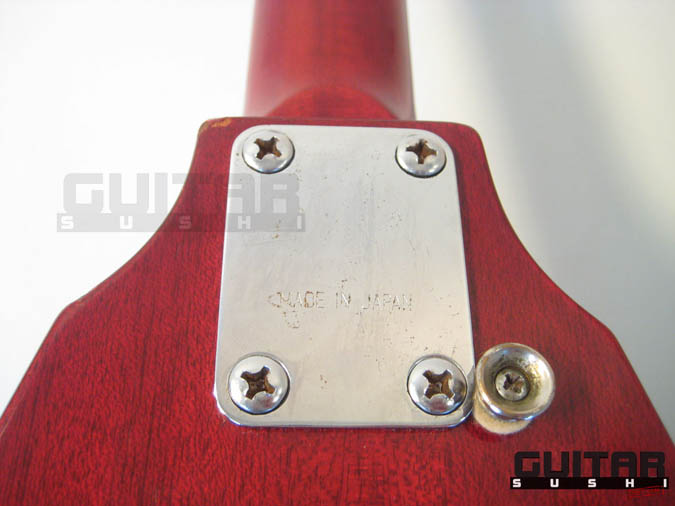 Vintage 1975 Electra 2236 Flying Wedge V Electric Guitar with Original Hardshell Case wine red burgundy finished mahogany body with two original double coil humbucking pickups and chrome hardware [GUITAR SUSHI] Maintaining a wide-stance since 2006 | www.guitarsushi.com