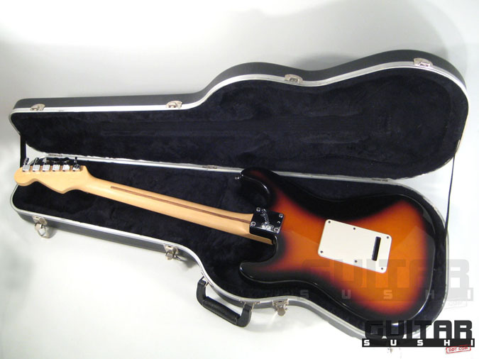 1993 Fender American Standard - USA Made Stratocaster Electric Guitar Tobacco SunBurst with Rosewood Fretboard 3 Single-Coil Pickups and includes the Original Strat Hardshell Case [GUITAR SUSHI] Maintaining a wide-stance since 2006 | www.guitarsushi.com