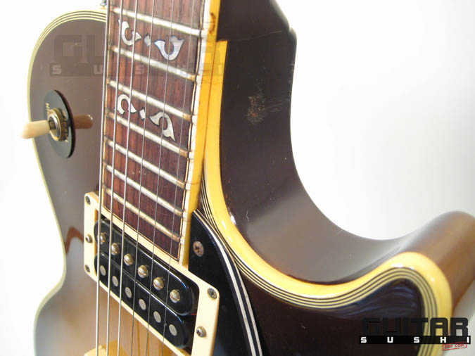 Vintage 1974 Ibanez Custom Agent Model 2405
Classic Pre-Serial Collectible Japanese Les Paul Style Lawsuit Era Electric Guitar with Urn Inlay Headstock, Creme Super 70 & Black DiMarzio pickups, and includes Hardshell Case [GUITAR SUSHI] Maintaining a wide-stance since 2006 | www.guitarsushi.com