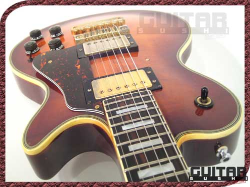VINTAGE 1978 IBANEZ PERFORMER PF400 AV (antique violin) Electric Guitar WITH SUPER 70'S PICKUPS PF 400 Original Post-Lawsuit Les Paul Style Guitar with Maple top and Mahogany body bound with 7-layer black and white binding, Polished Ebony Fretboard with Perloid block inlays and Fancy Tailpiece [GUITAR SUSHI] Maintaining a wide-stance since 2006 | www.guitarsushi.com