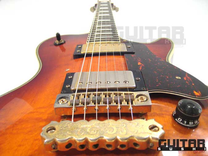 VINTAGE 1978 IBANEZ PERFORMER PF400 AV (antique violin) Electric Guitar WITH SUPER 70'S PICKUPS PF 400 Original Post-Lawsuit Les Paul Style Guitar with Maple top and Mahogany body bound with 7-layer black and white binding, Polished Ebony Fretboard with Perloid block inlays and Fancy Tailpiece [GUITAR SUSHI] Maintaining a wide-stance since 2006 | www.guitarsushi.com