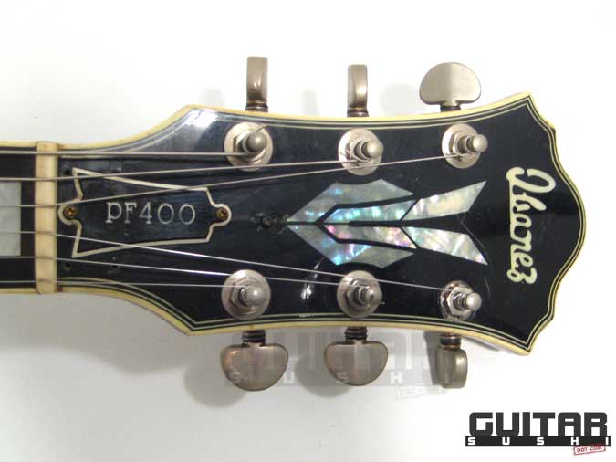 VINTAGE 1978 IBANEZ PERFORMER PF400 AV (antique violin) Electric Guitar WITH SUPER 70'S PICKUPS PF 400 Original Post-Lawsuit Les Paul Style Guitar with Maple top and Mahogany body bound with 7-layer black and white binding, Polished Ebony Fretboard with Perloid block inlays and Fancy Tailpiece [GUITAR SUSHI] Maintaining a wide-stance since 2006 | www.guitarsushi.com
