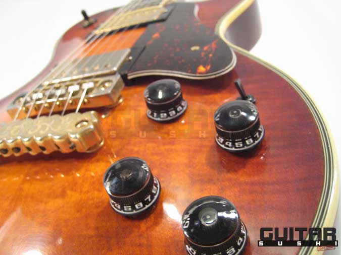 VINTAGE 1978 IBANEZ PERFORMER PF400 AV (antique violin) Electric Guitar WITH SUPER 70'S PICKUPS PF 400 Original Post-Lawsuit Les Paul Style Guitar with Maple top and Mahogany body bound with 7-layer black and white binding, Polished Ebony Fretboard with Perloid block inlays and Fancy Tailpiece [GUITAR SUSHI] Maintaining a wide-stance since 2006 | www.guitarsushi.com