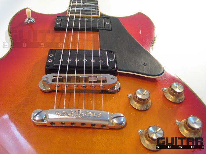 Vintage 1977 Yamaha SG2000-CS Electric Guitar Cherry Sunburst - Brass Plate - Neck Through Body - Made In Japan - Predecessor of the SBG-2000 1000 3000  SBG2000 SBG1000 SBG3000 - We love Les Paul but these are coined the 