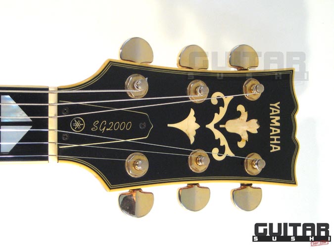 Vintage 1977 Yamaha SG2000-CS Electric Guitar Cherry Sunburst - Brass Plate - Neck Through Body - Made In Japan - Predecessor of the SBG-2000 1000 3000  SBG2000 SBG1000 SBG3000 - We love Les Paul but these are coined the 