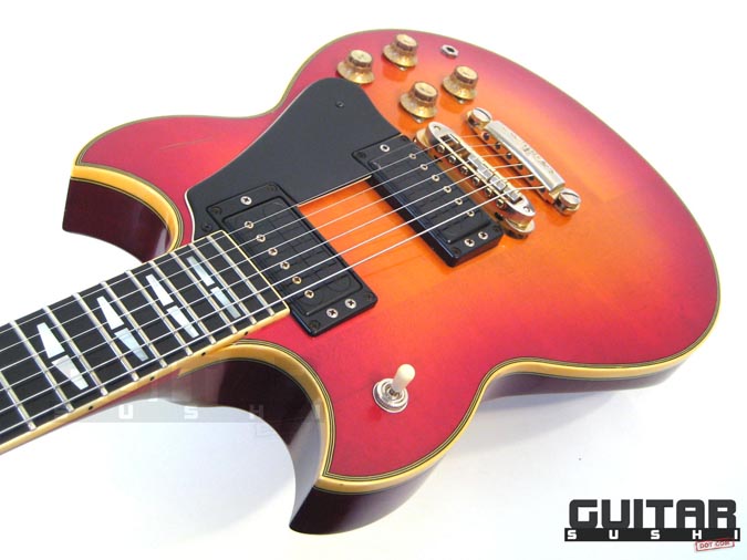 Vintage 1977 Yamaha SG2000-CS Electric Guitar Cherry Sunburst - Brass Plate - Neck Through Body - Made In Japan - Predecessor of the SBG-2000 1000 3000  SBG2000 SBG1000 SBG3000 - We love Les Paul but these are coined the 