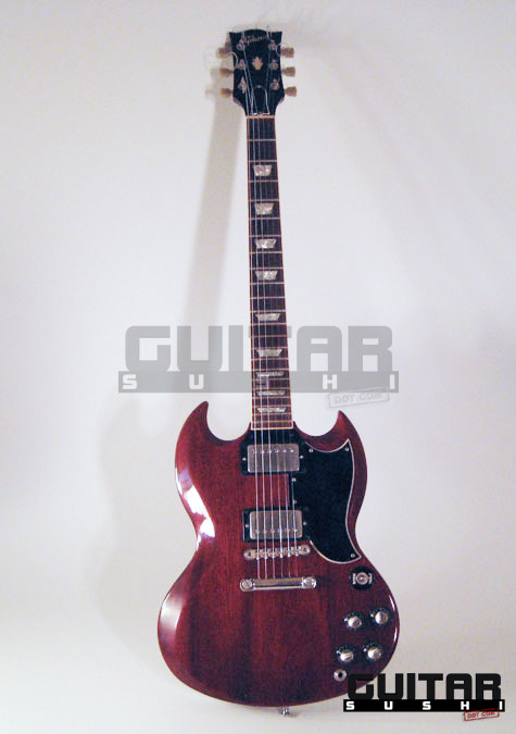 1986 Gibson SG '62 Reissue Electric Guitar w/OHSC- MADE IN USA - Hardshell Case • Heritage Cherry • SG-62-HC • Nashville Plant • Humbucker Pickups • Tune-O-Matic Bridge [GUITARSUSHI.COM - Maintaining A Wide-Stance Since 2006!] [GUITAR SUSHI] Maintaining a wide-stance since 2006 | www.guitarsushi.com