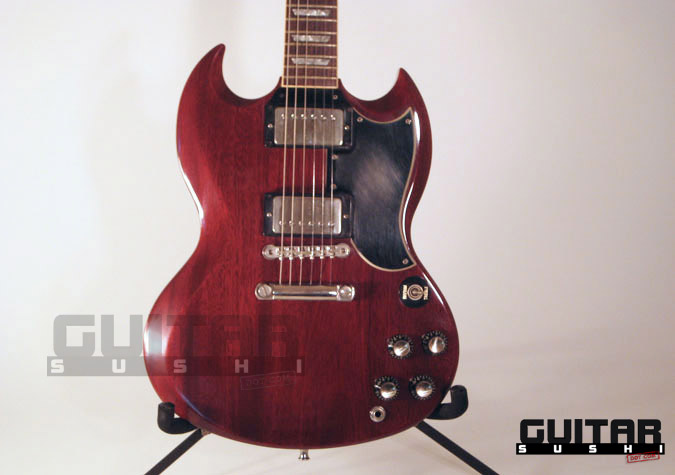 1986 Gibson SG '62 Reissue Electric Guitar w/OHSC- MADE IN USA - Hardshell Case  Heritage Cherry  SG-62-HC  Nashville Plant  Humbucker Pickups  Tune-O-Matic Bridge [GUITARSUSHI.COM - Maintaining A Wide-Stance Since 2006!] [GUITAR SUSHI] Maintaining a wide-stance since 2006 | www.guitarsushi.com