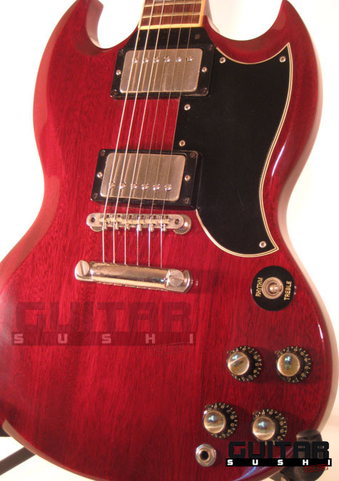 1986 Gibson SG '62 Reissue Electric Guitar w/OHSC- MADE IN USA - Hardshell Case • Heritage Cherry • SG-62-HC • Nashville Plant • Humbucker Pickups • Tune-O-Matic Bridge [GUITARSUSHI.COM - Maintaining A Wide-Stance Since 2006!] [GUITAR SUSHI] Maintaining a wide-stance since 2006 | www.guitarsushi.com