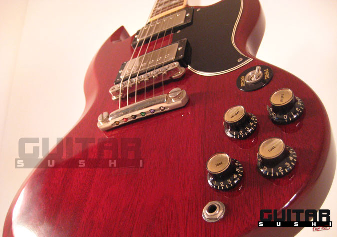 1986 Gibson SG '62 Reissue Electric Guitar w/OHSC- MADE IN USA - Hardshell Case • Heritage Cherry • SG-62-HC • Nashville Plant • Humbucker Pickups • Tune-O-Matic Bridge [GUITARSUSHI.COM - Maintaining A Wide-Stance Since 2006!] [GUITAR SUSHI] Maintaining a wide-stance since 2006 | www.guitarsushi.com