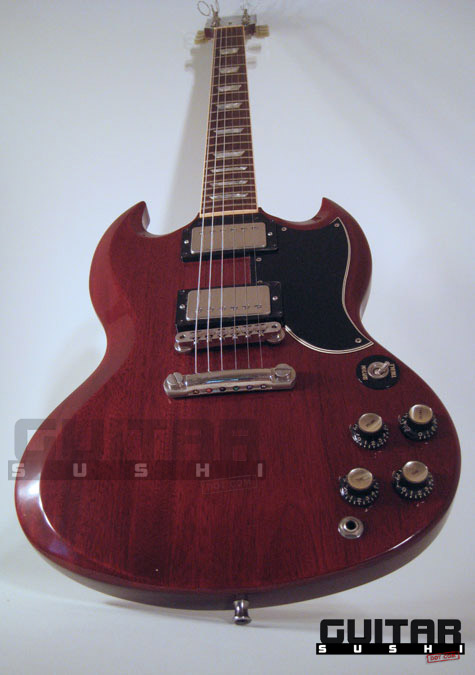 1986 Gibson SG '62 Reissue Electric Guitar w/OHSC- MADE IN USA - Hardshell Case • Heritage Cherry • SG-62-HC • Nashville Plant • Humbucker Pickups • Tune-O-Matic Bridge [GUITARSUSHI.COM - Maintaining A Wide-Stance Since 2006!] [GUITAR SUSHI] Maintaining a wide-stance since 2006 | www.guitarsushi.com